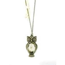  Owl Model Antique Necklace